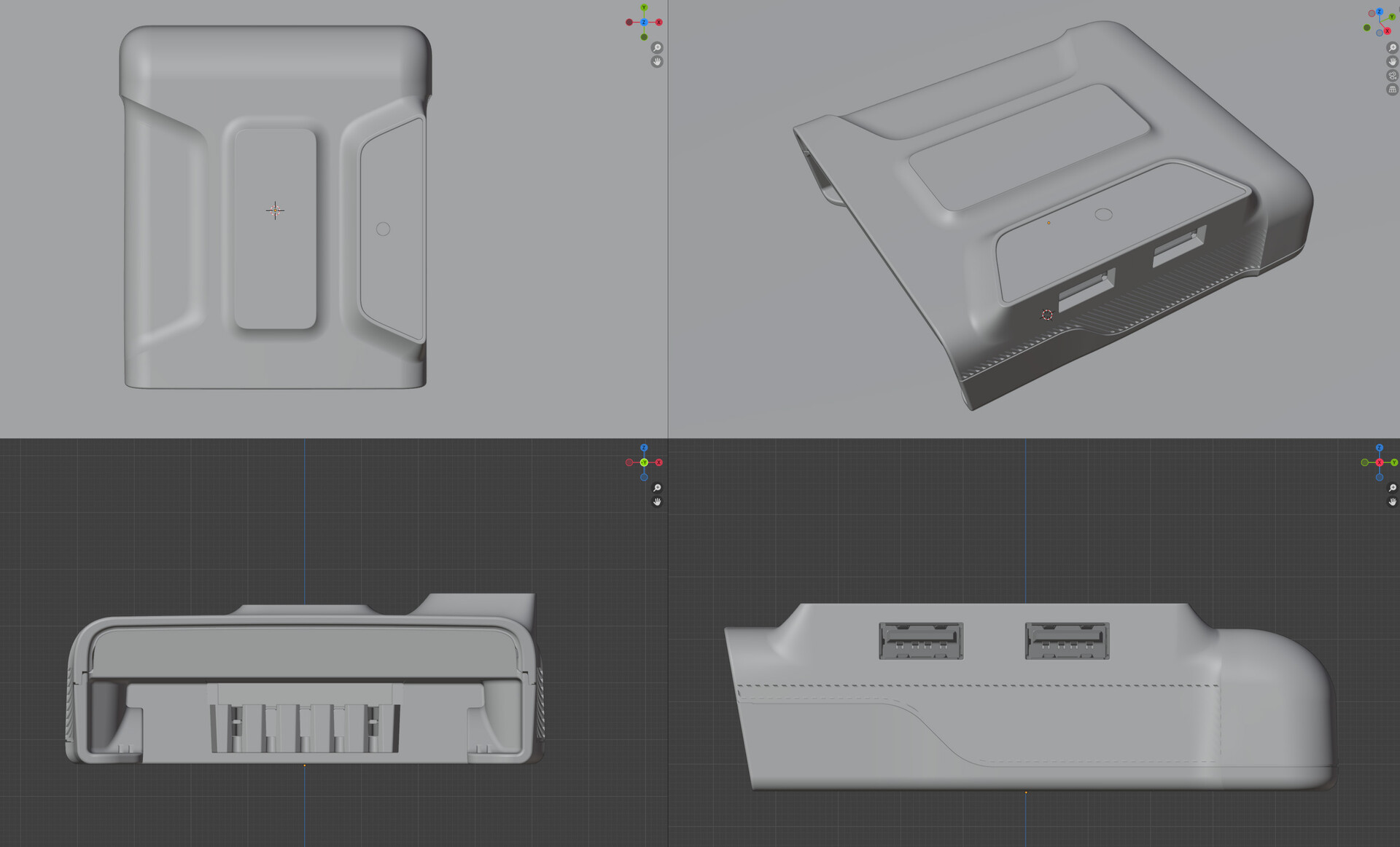 Mesh import into Blender